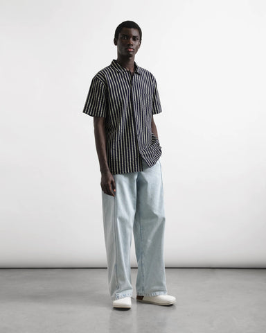 MALICK SHIRT SEERSUCKER STRIPE COTTON