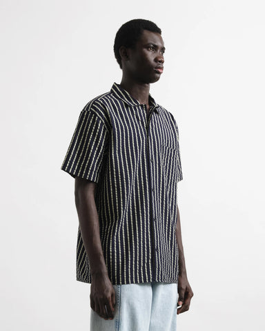 MALICK SHIRT SEERSUCKER STRIPE COTTON