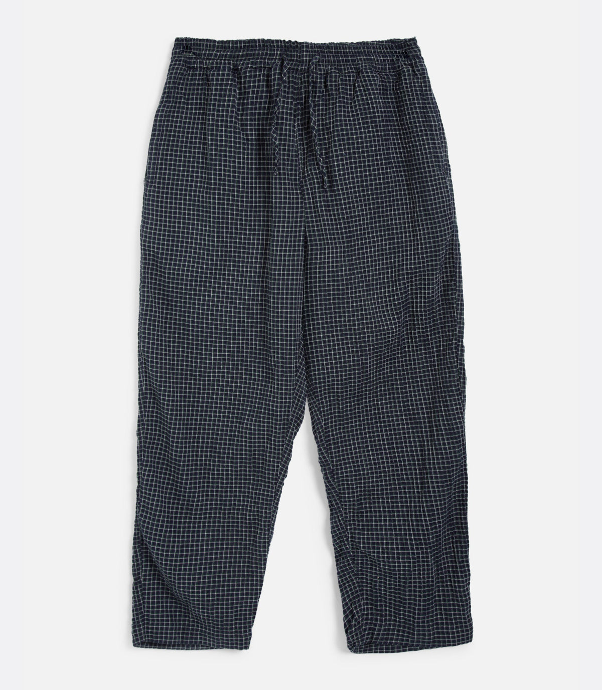Alva Skate Trouser Waffle navy check