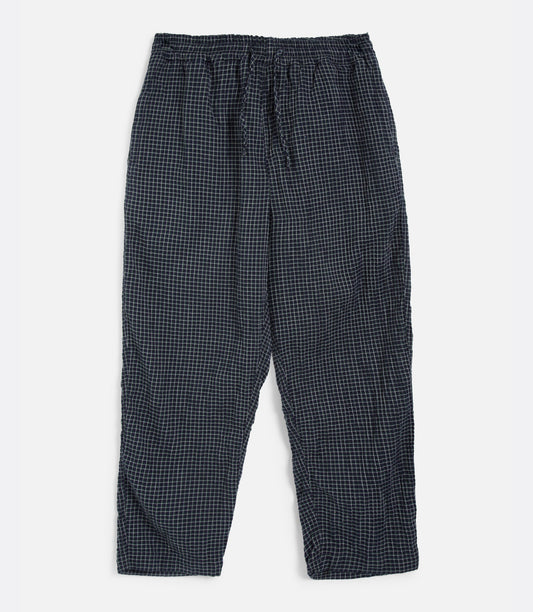 Alva Skate Trouser Waffle navy check