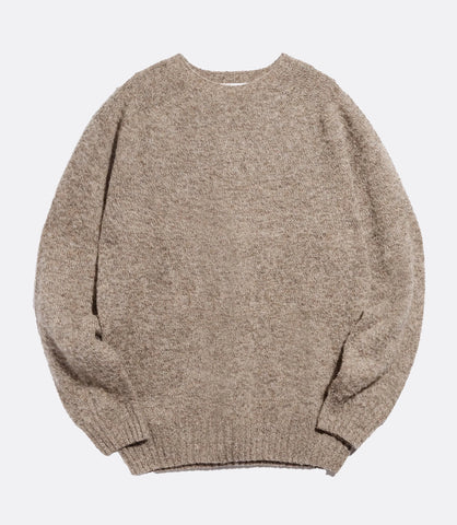 SUEDEHEAD CREWNECK KNIT NATURAL