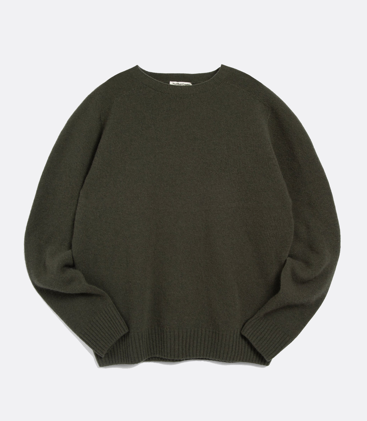 Suedehead Crewneck Olive