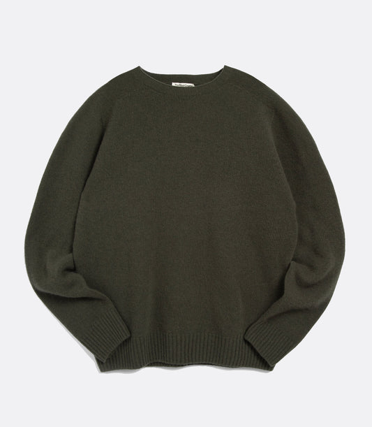 Suedehead Crewneck Olive