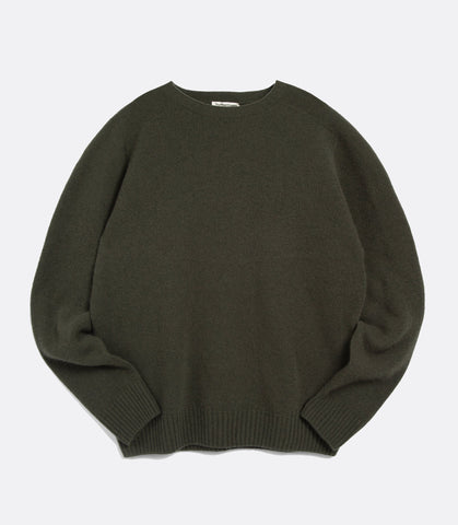 Suedehead Crewneck Olive