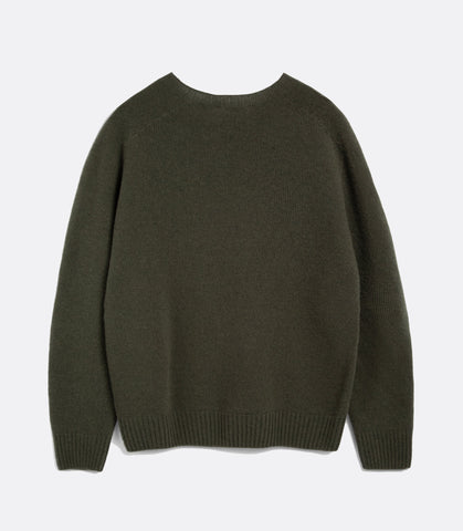 Suedehead Crewneck Olive