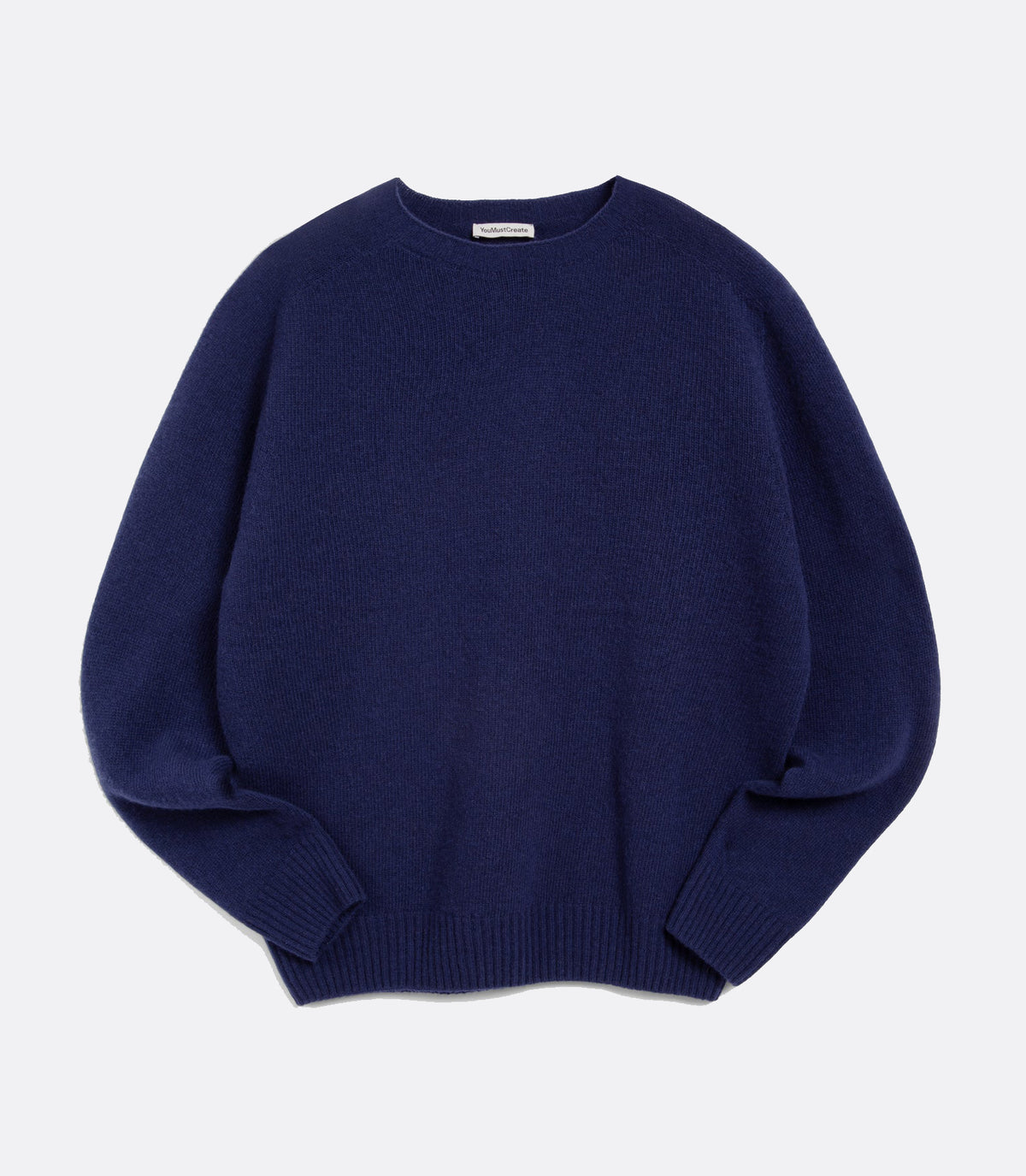 Suedehead Crewneck Navy