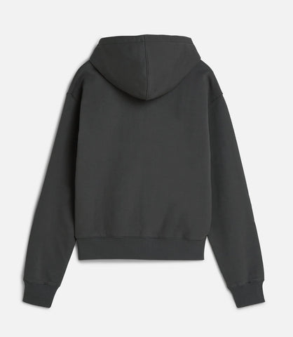PATTA CLASSIC ZIP UP HOODED SWEATER FORGE GREY