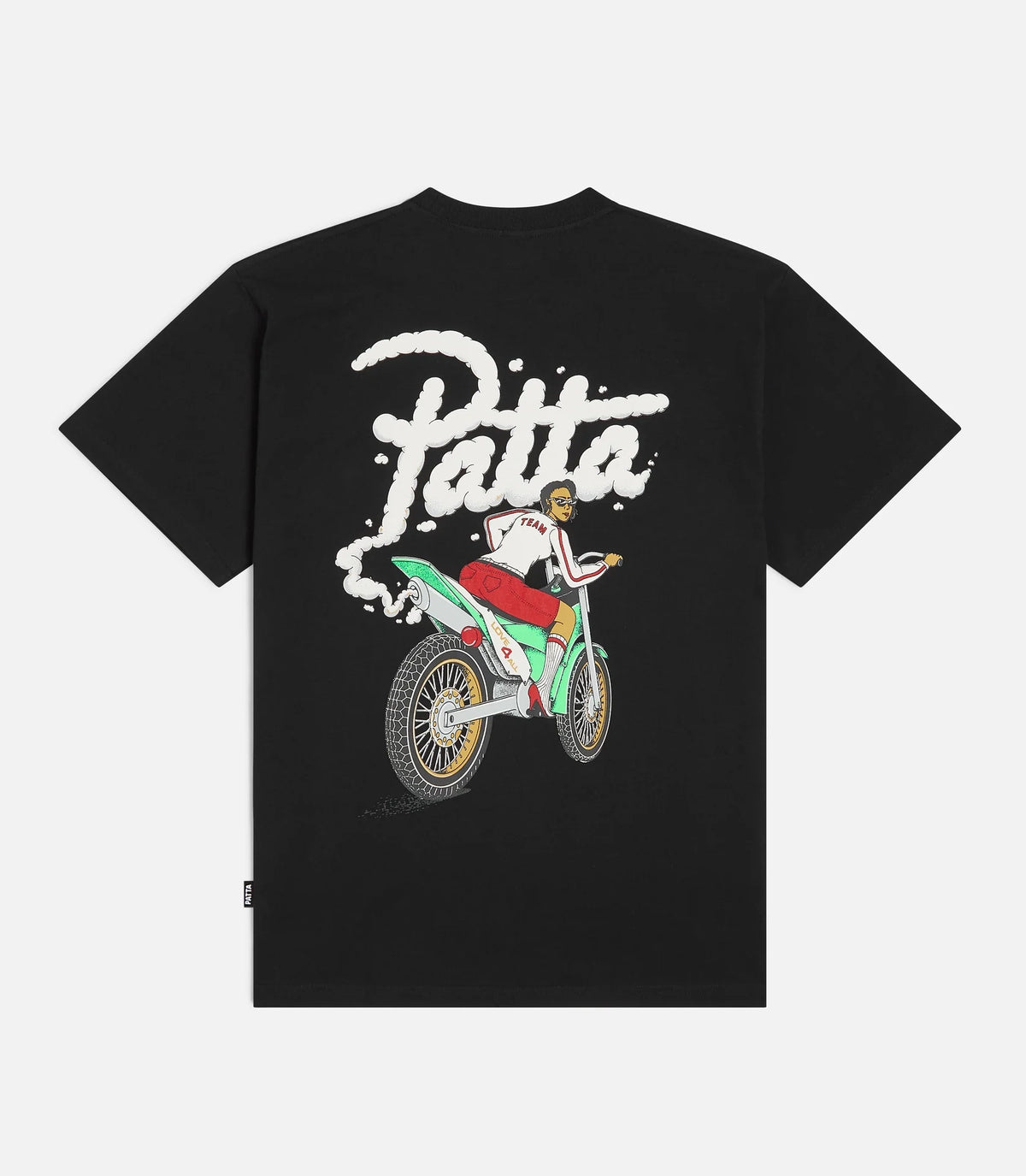 PATTA BIKER TEE BLACK