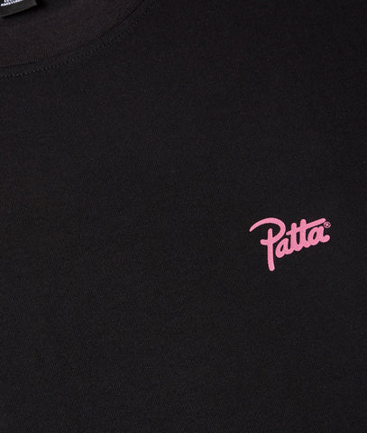 PATTA POSTCARD TEE BLACK