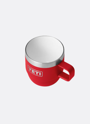 ESPRESSO MUG 2PK RESCUE RED 6OZ