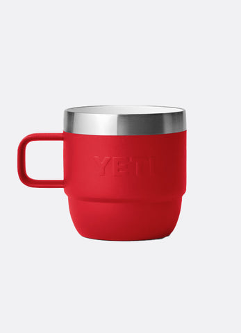 ESPRESSO MUG 2PK RESCUE RED 6OZ