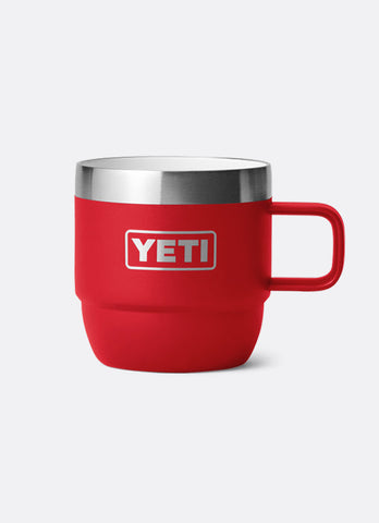 ESPRESSO MUG 2PK RESCUE RED 6OZ