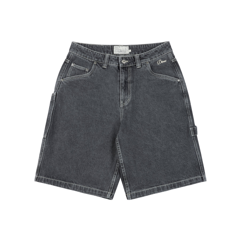 CLASSIC DENIM SHORTS FADDED BLACK