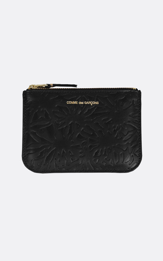WALLET / SMALL POUCH EMBOSSED FOREST BLACK
