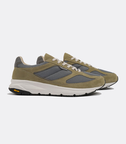 Hakone Trainer V.2 Warp Knit Grey  Olive