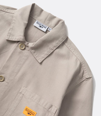 Canvas Chore Shirt Stone