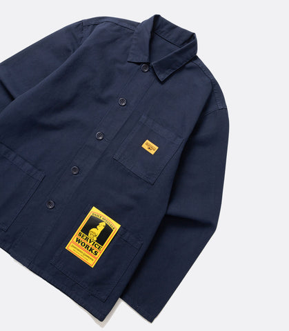 Canvas Chore Shirt Dark Navy