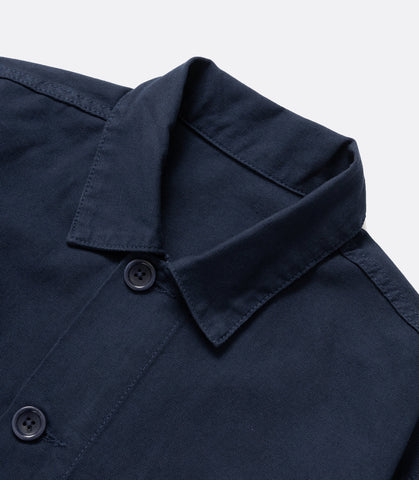 Canvas Chore Shirt Dark Navy