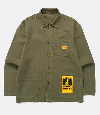 Canvas Chore Shirt Olive