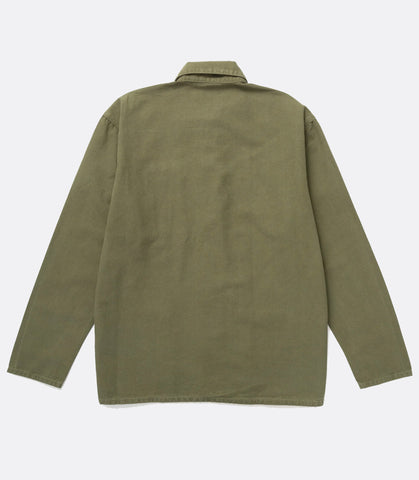 Canvas Chore Shirt Olive