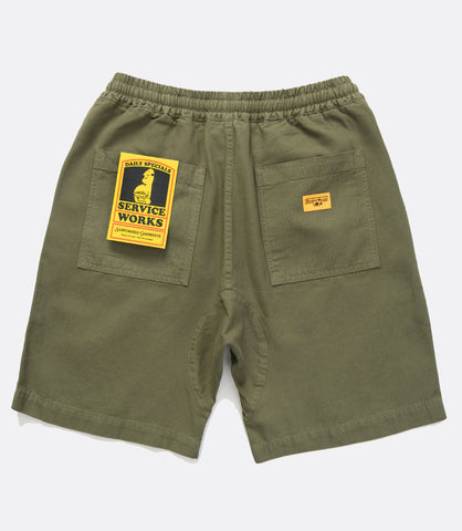 CLASSIC CHEF SHORTS OLIVE