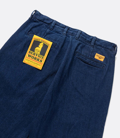 Denim Part Timer Pants One Wash