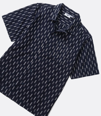 Ikat Shirt Navy