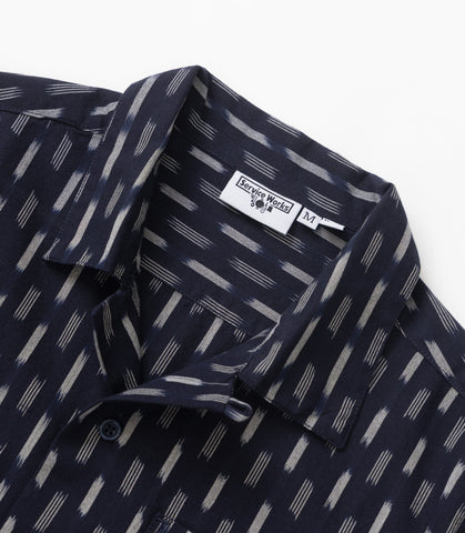 Ikat Shirt Navy