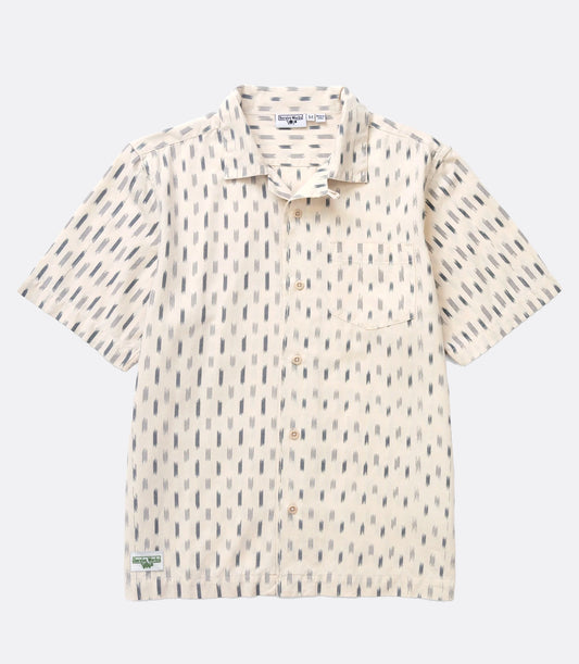 Ikat Shirt White
