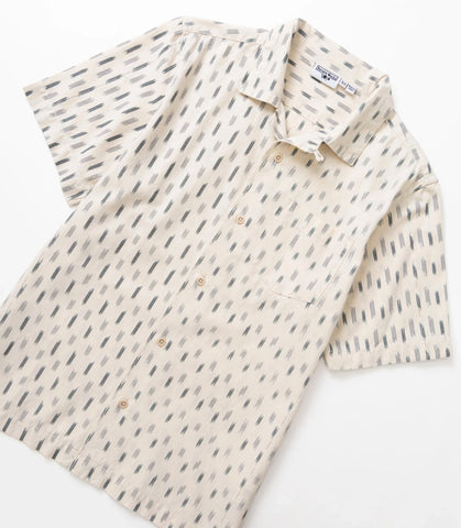 Ikat Shirt White