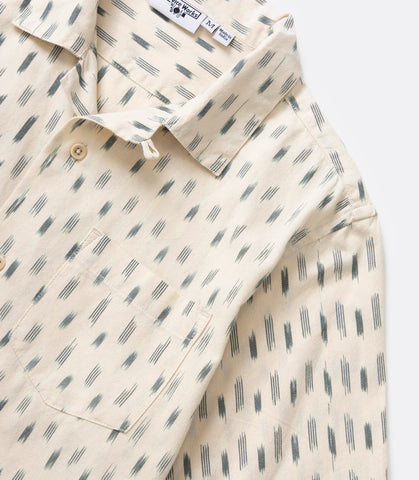 Ikat Shirt White