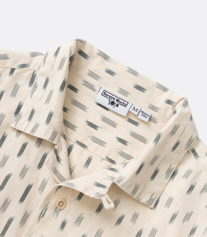 Ikat Shirt White