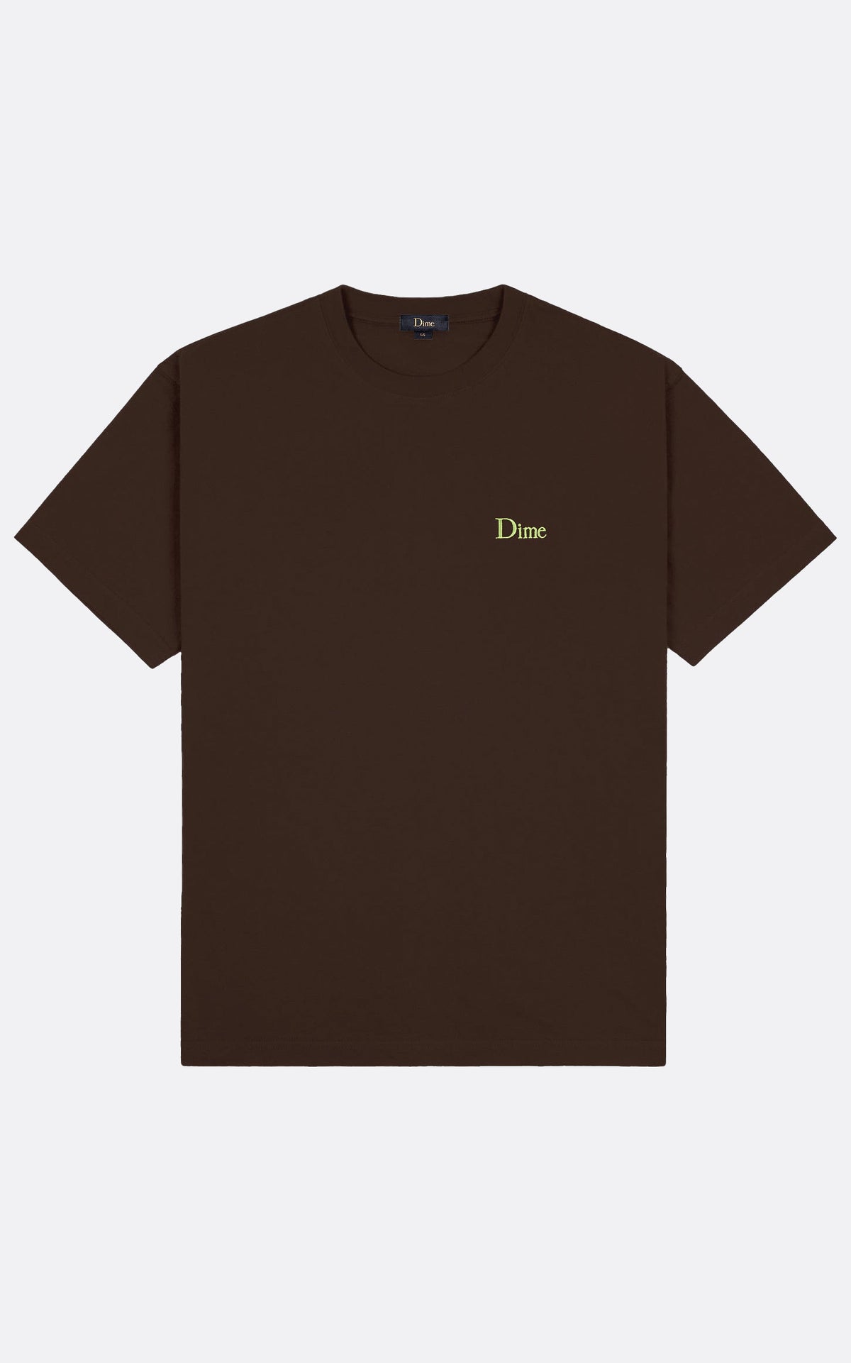 CLASSIC SMALL LOGO T-SHIRT DEEP BROWN