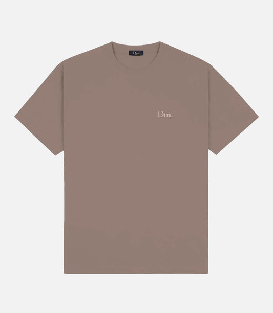 CLASSIC SMALL LOGO T-SHIRT DEEP SEPIA