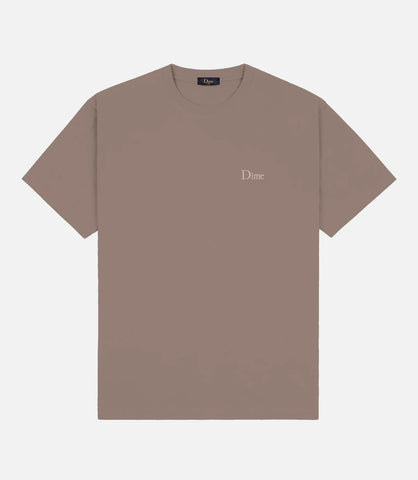 CLASSIC SMALL LOGO T-SHIRT DEEP SEPIA