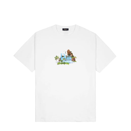 CLASSIC WATERFALL T-SHIRT WHITE