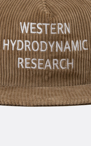 WHR WHALE CORD HAT BROWN