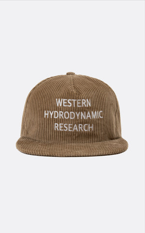 WHR WHALE CORD HAT BROWN