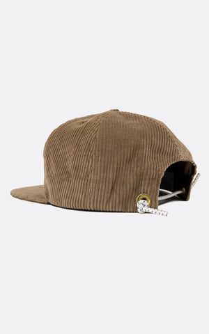 WHR WHALE CORD HAT BROWN