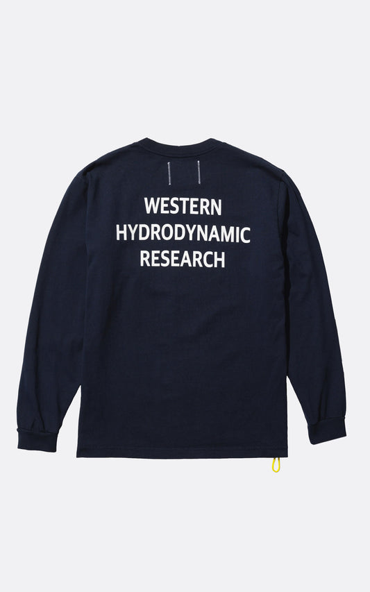 WHR WORKER L/S TEE NAVY