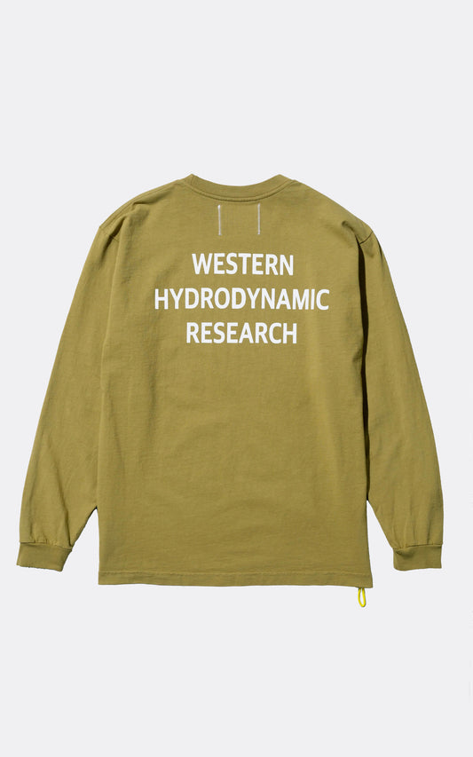 WHR WORKER L/S TEE GREEN OLIVE