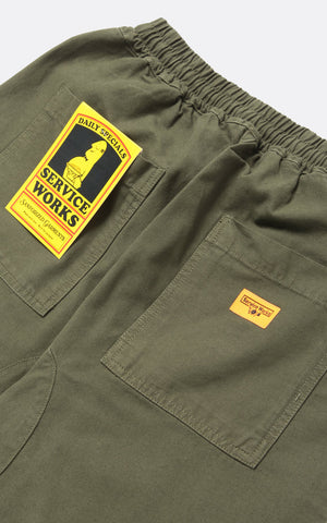 CLASSIC CHEF SHORTS OLIVE