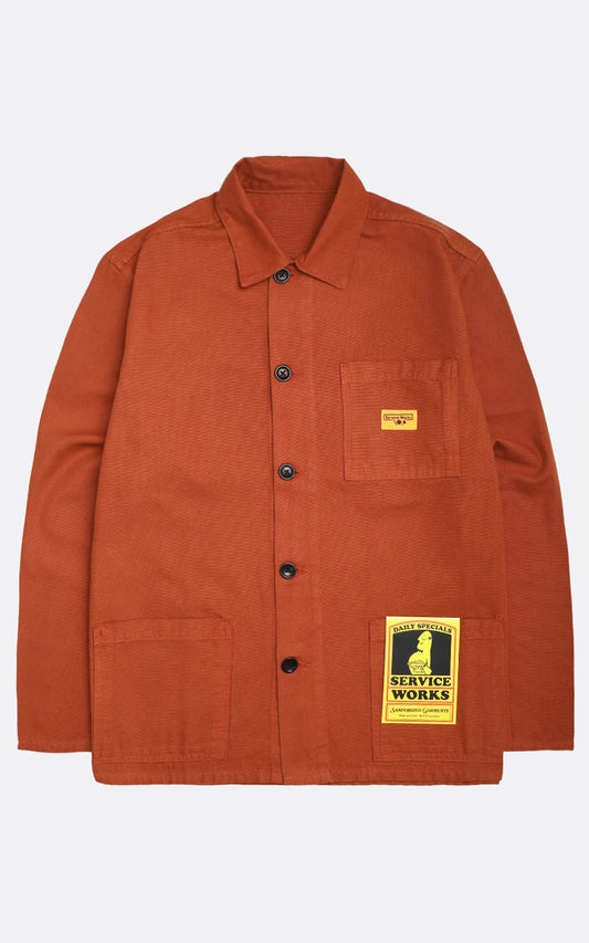 CLASSIC COVERALL JACKET TERRACOTTA