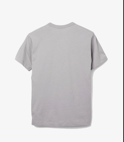 SS LOGO T-SHIRT  GREY