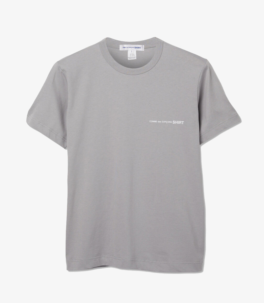 SS LOGO T-SHIRT  GREY