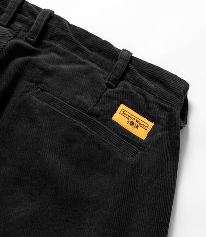 CORDUROY PART TIMER PANT BLACK