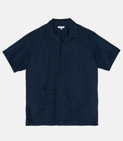 Camp Shirt Dk Navy Cotton Broadcloth
