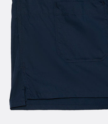 Camp Shirt Dk Navy Cotton Broadcloth
