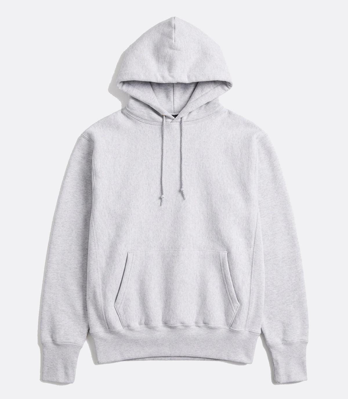 Hooded sweater cross-knit Heather grey