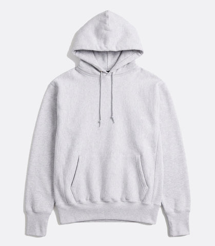 Hooded sweater cross-knit Heather grey